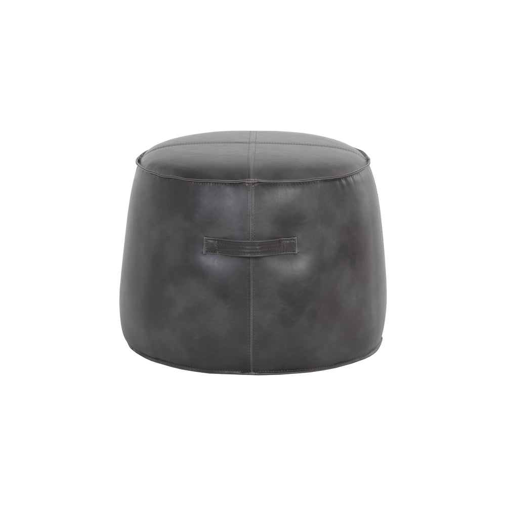 Mitchell Ottoman - Overcast Grey