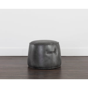 Mitchell Ottoman - Overcast Grey