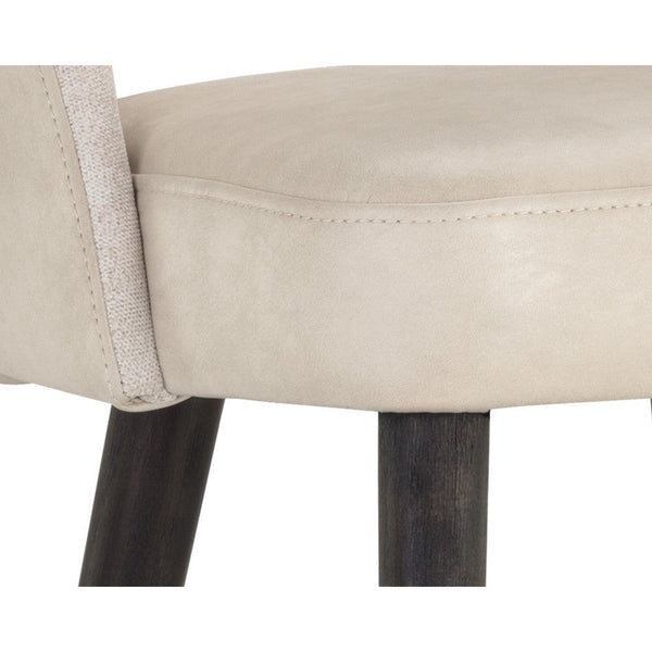 Monae Counter Stool - Bravo Cream / Polo Club Muslin