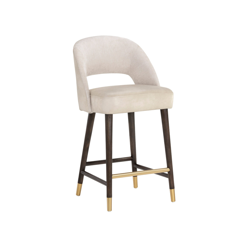 Monae Counter Stool - Bravo Cream / Polo Club Muslin