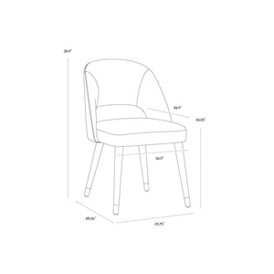 Monae Dining Chair - Abbington Black