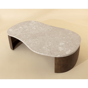 Nafisa Coffee Table - Versace Greige