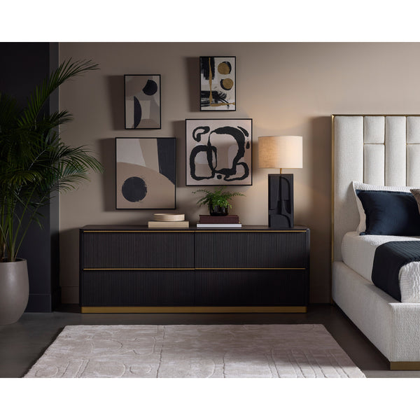 Nemu Bed King - Rhea Light Barley