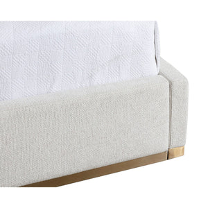Nemu Bed King - Rhea Light Barley
