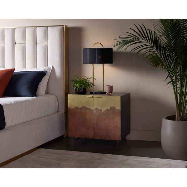 Nemu Bed King - Rhea Light Barley