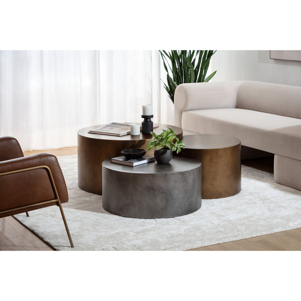 Neo Nesting Coffee Table - Antique Brass