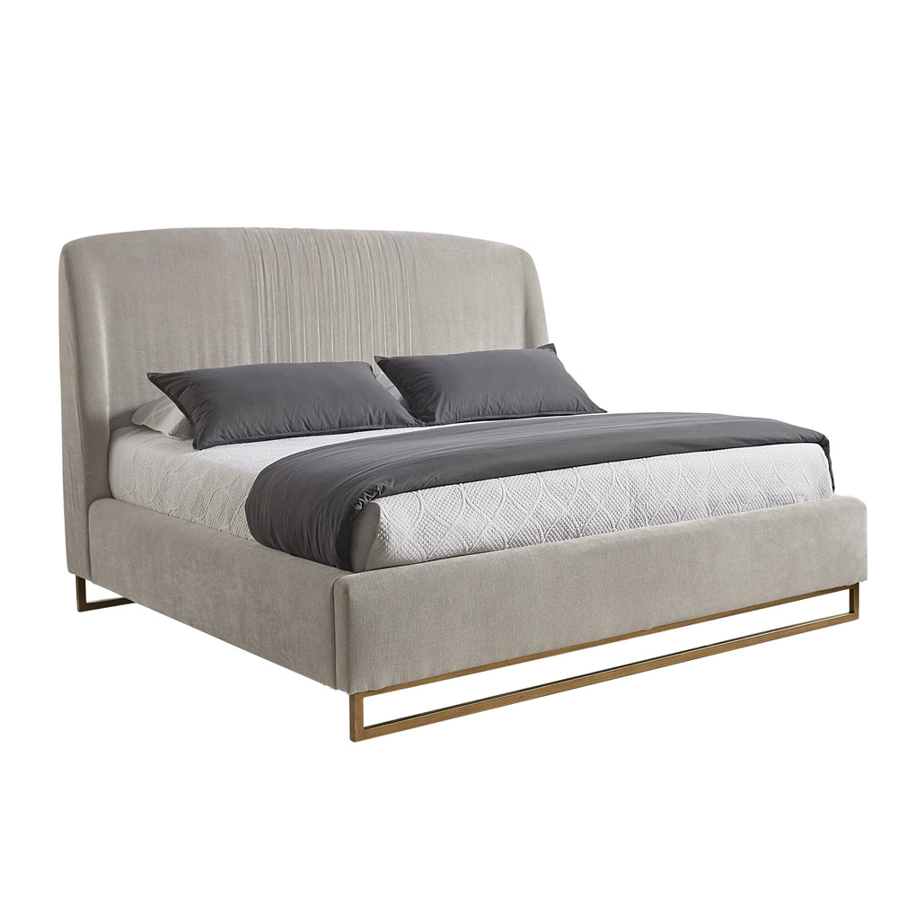 Nevin Bed King - Polo Club Stone