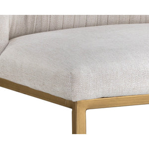 Nevin Counter Stool - Polo Club Muslin