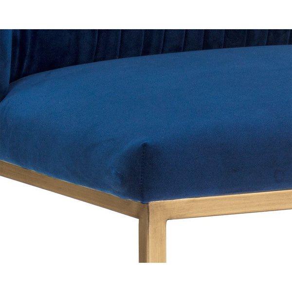 Nevin Counter Stool - Sapphire Blue