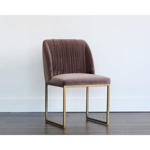 Nevin Dining Chair - Blush Purple