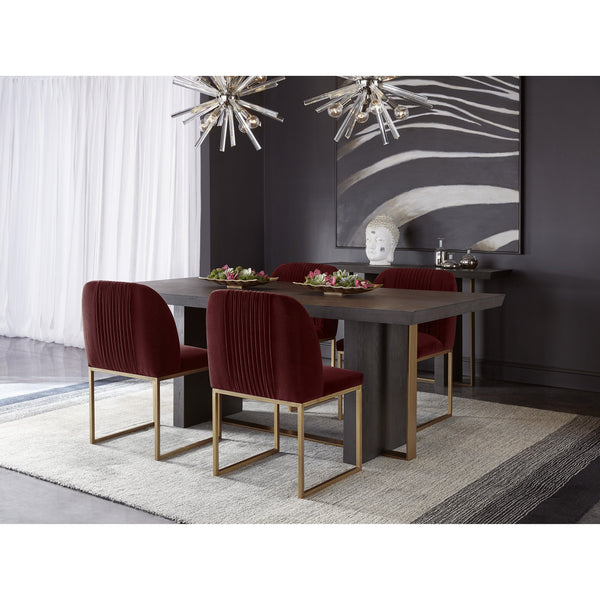 Nevin Dining Chair - Merlot