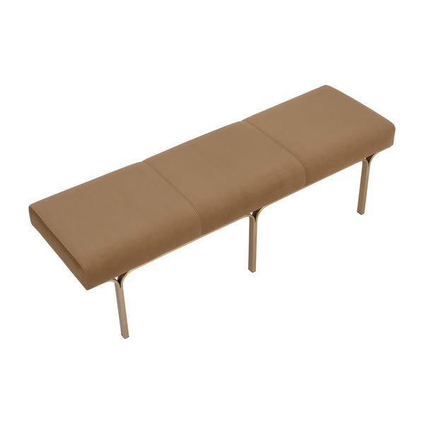 Nuvella Bench - Kona Camel