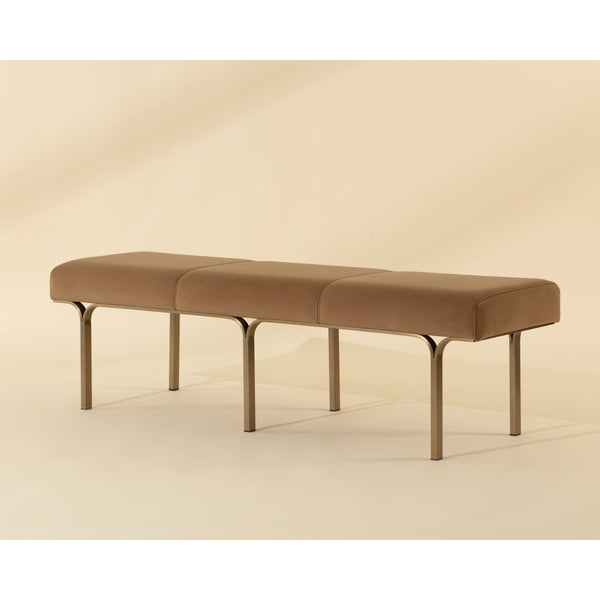 Nuvella Bench - Kona Camel