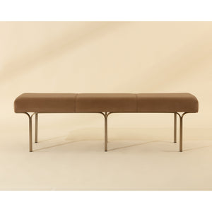 Nuvella Bench - Kona Camel