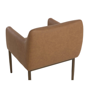 Olea Dining Armchair - Milliken Cognac