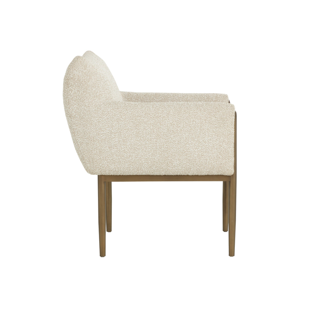 Olea Dining Armchair - Santa Cruz Oatmeal