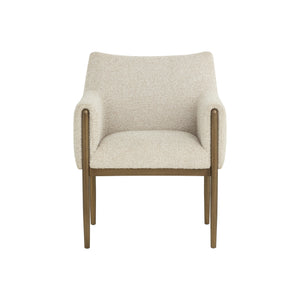 Olea Dining Armchair - Santa Cruz Oatmeal