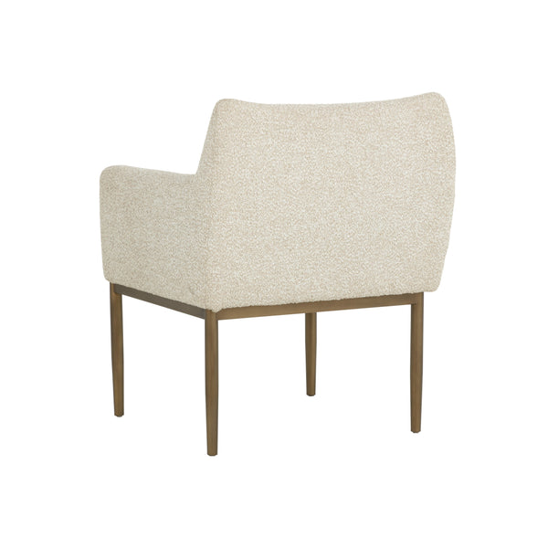 Olea Dining Armchair - Santa Cruz Oatmeal