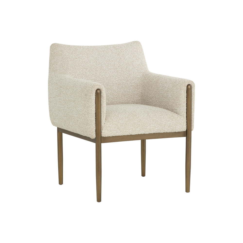 Olea Dining Armchair - Santa Cruz Oatmeal