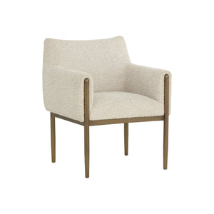 Olea Dining Armchair - Santa Cruz Oatmeal