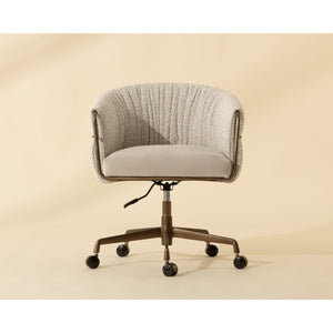 Olma Office Chair - Santa Cruz Oatmeal / Meg Taupe