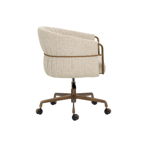 Olma Office Chair - Santa Cruz Oatmeal / Meg Taupe