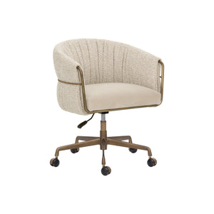 Olma Office Chair - Santa Cruz Oatmeal / Meg Taupe