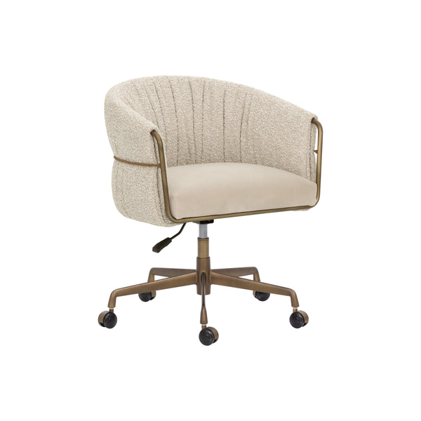 Olma Office Chair - Santa Cruz Oatmeal / Meg Taupe