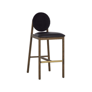 Orabell Barstool - Bravo Black / Abbington Black