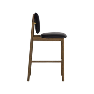 Orabell Barstool - Bravo Black / Abbington Black