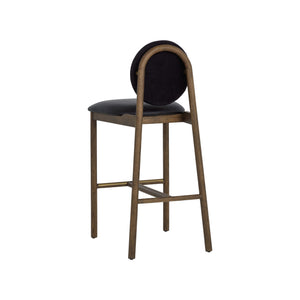 Orabell Barstool - Bravo Black / Abbington Black
