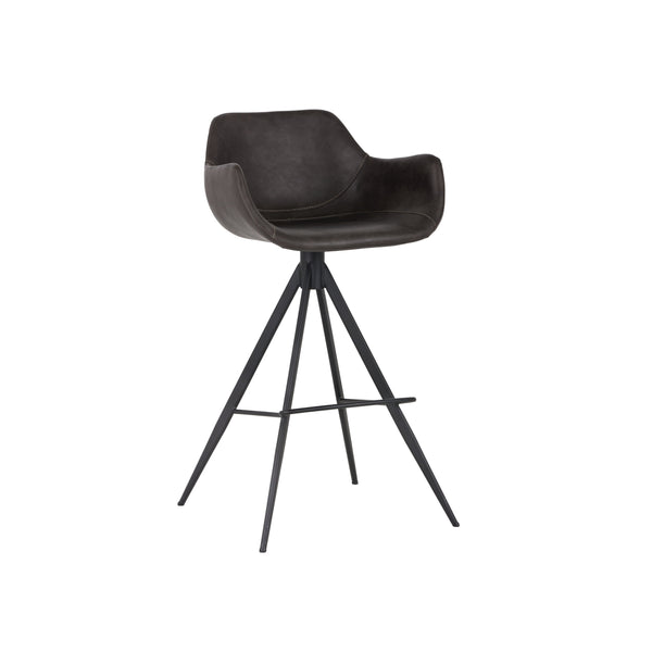 Owen Swivel Barstool - Town Grey