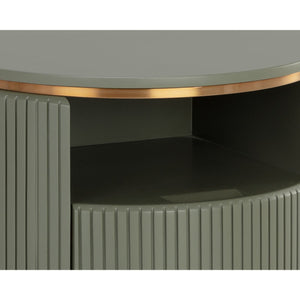 Paloma End Table - Sage Green