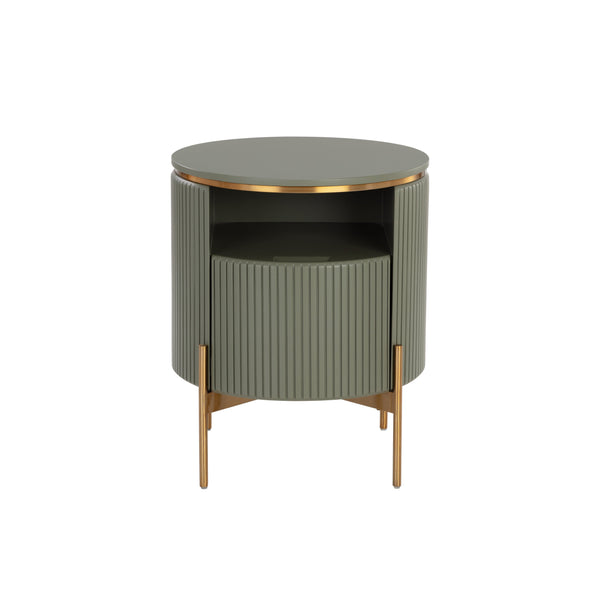 Paloma End Table - Sage Green