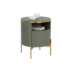 Paloma End Table - Sage Green