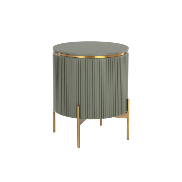 Paloma End Table - Sage Green