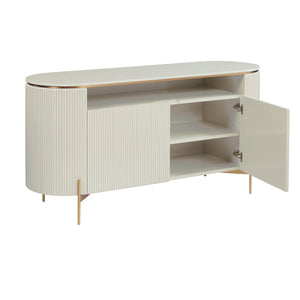 Paloma Sideboard High Gloss Cream