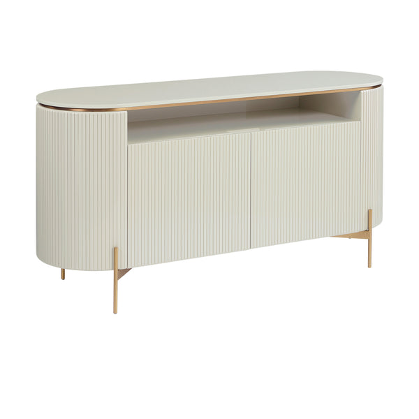 Paloma Sideboard High Gloss Cream