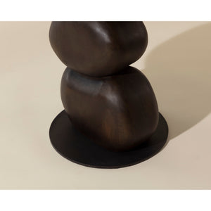 Paplo End Table Medium Brown