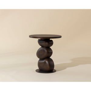 Paplo End Table Medium Brown