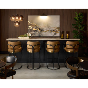 Paradise Found - 72" X 48" - Charcoal Frame