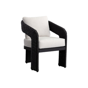 Pylos Dining Armchair - Black - Louis Cream