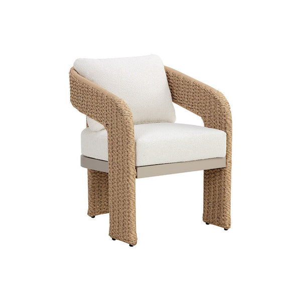 Pylos Dining Armchair - Natural - Louis Cream