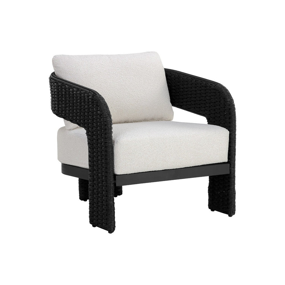 Pylos Lounge Chair - Black - Louis Cream