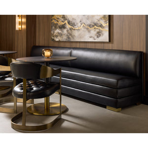 Radcliff Banquette - Bravo Black