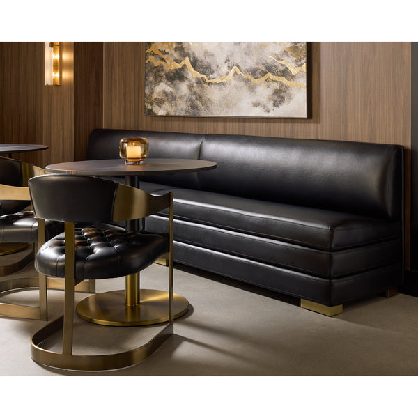 Radcliff Banquette - Bravo Black