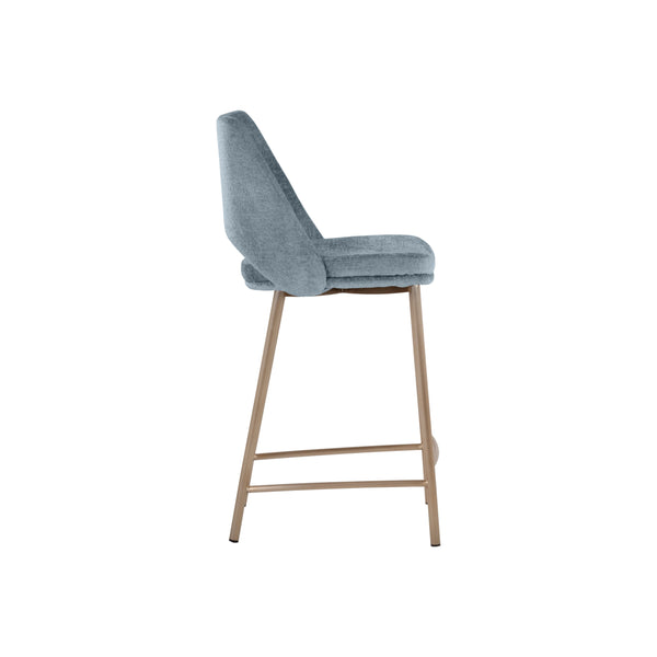 Radella Counter Stool - Bergen French Blue