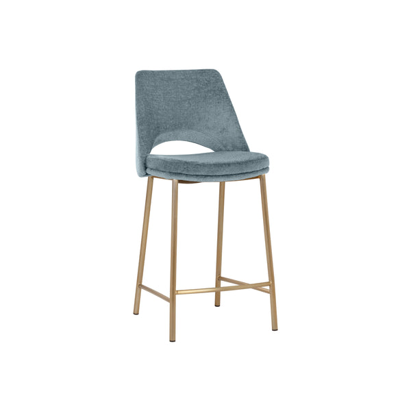 Radella Counter Stool - Bergen French Blue