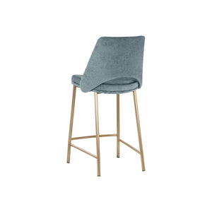 Radella Counter Stool - Bergen French Blue