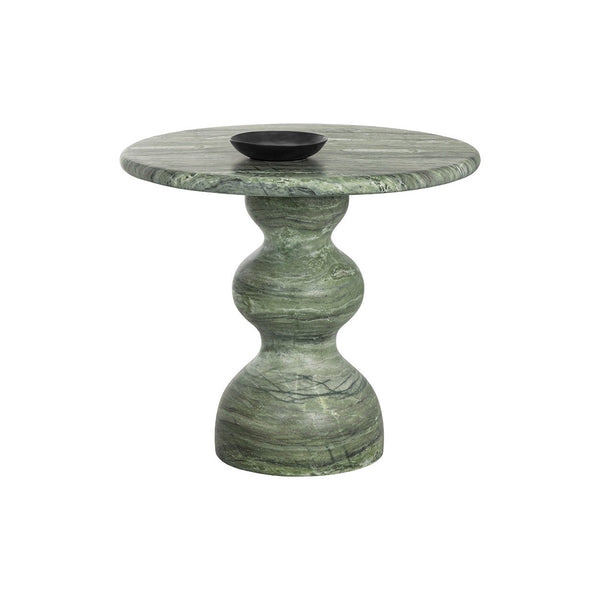 Raul Bistro Table - Marble Look - Sage - 34"